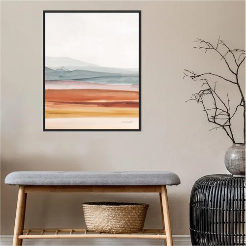 Vista 8 de Amanti Art Lienzo enmarcado para pared, 28 x 23 pulgadas, Sierra Hills 03 por Lisa Audit, lienzo enmarcado para pared, arte abstracto, decoración