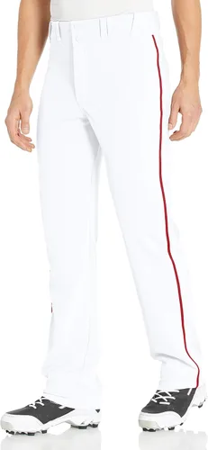 Vista 12 de EASTON RIVAL 2 Pantalón de béisbol y sóftbol con canaletas Adulto Piped Blanco/Negro