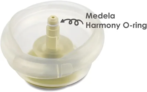 Vista 4 de Piezas de repuesto para bomba manual Medela Harmony; 4 juntas tóricas, 2 membranas por Maymom