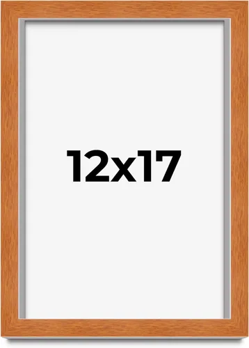 Vista 18 de Marco de 3 x 3 pulgadas de madera maciza de nuez y miel marrón con plexiglás acrílico UV, respaldo de tablero de espuma y accesorios para colgar