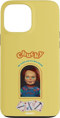 Vista 24 de Chucky Caja de estilo vintage para iPhone 17