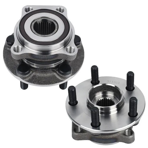 Vista 48 de 512150 2PCS Cojinete de rueda trasera y conjunto de cubo
