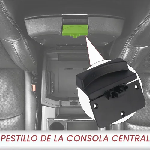 Vista 2 de TQPONLY Gancho de apoyabrazos para consola central Compatible con Dodge Ram 1500 2500 3500 4500 5500 2013-2018 Accesorios Reemplaza 5RQ83TX7AC