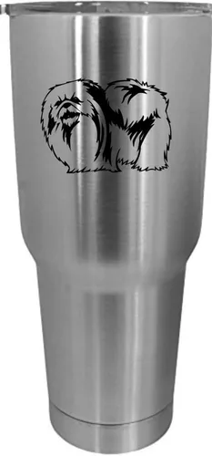 Vista 16 de Cairn Terrier - Vaso grabado con temática de perro, 30 onzas