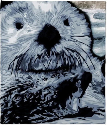 Vista 13 de CafePress Manta de felpa de forro polar súper suave, 60 x 50 pulgadas