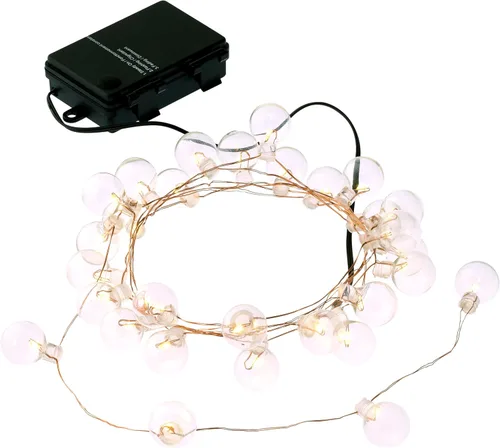 Vista 5 de Ashland Cadena de luces LED blancas de 30 quilates