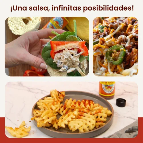 Vista 6 de Dave's Salsa Gourmet, hurtin Habanero, 5 Onza
