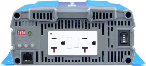 Vista 2 de SP-1000-124 Inversor de onda sinusoidal pura con doble GFCI 120VAC 24VDC 1000W (SP1000-124)