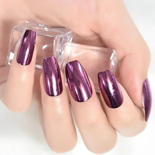 Vista 13 de Gelnails - Uñas postizas cortas a presión con punta francesa blanca, 30 Almendra francesa blanca
