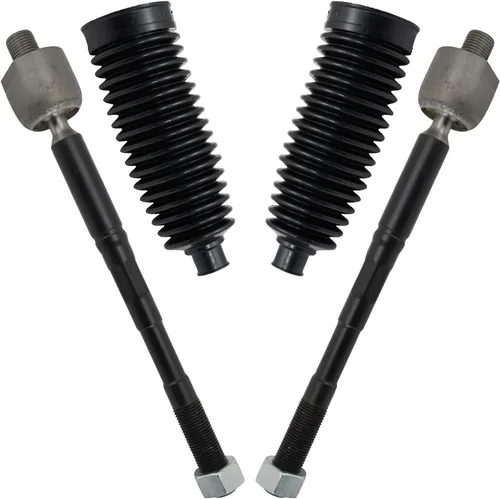 Vista 286 de TRQ Kit de dirección delantera con barra de acoplamiento de fuelle de piñón y cremallera compatible con Toyota Echo 2000-2005