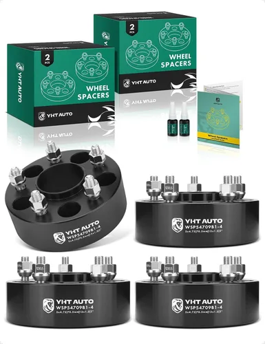 Vista 21 de YHTAUTO 5x4.75 Separadores de rueda con buje céntrico de 1 pulgada, compatible con 1979-2019 Chevy Corvette Camaro S10 Blazer y Cadillac XLR