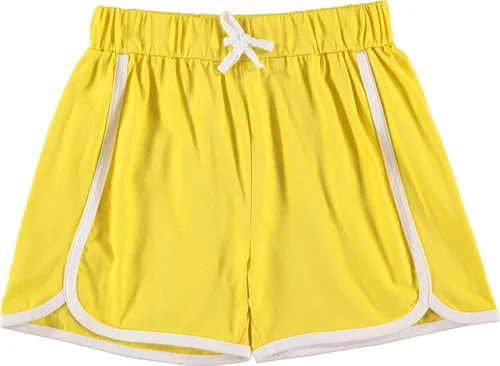 Vista 5 de Pink Angel 4 piezas de pantalones cortos de delfín para niñas, correr, gimnasio, entrenamiento, pantalones cortos para niños, ropa deportiva