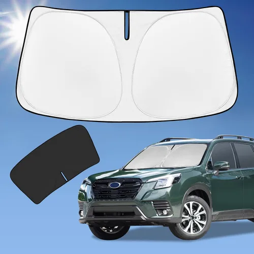 Vista 189 de Parasol de 4 capas para parabrisas, ajuste personalizado, tela 240T