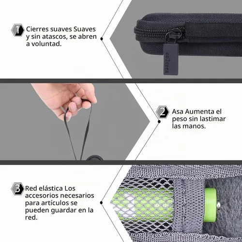 Vista 5 de co2CREA Estuche de viaje duro para presentador inalámbrico PowerPoint