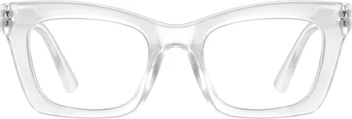 Vista 22 de Reading Glasses for Women - Stylish Blue Light Blocking Glasses Square Readers with Spring Hinge A01 Tortuga Blanca