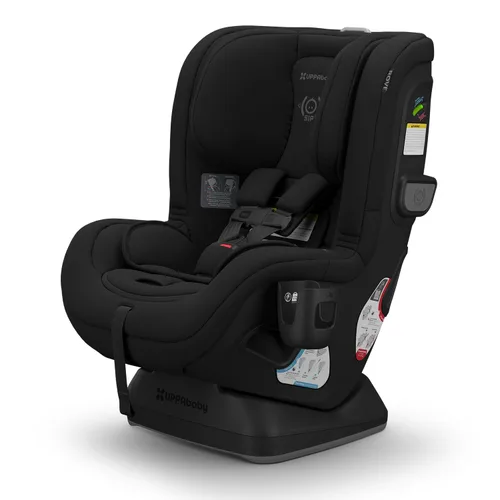 Vista 10 de UPPAbaby Rove - Asiento convertible para automóvil 2 en 1 trasero + orientado hacia adelante, instalación rápida y segura en 3 pasos, tecnología