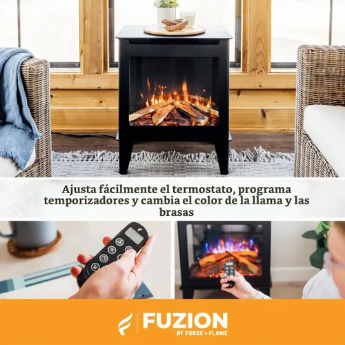 Vista 5 de Estufa eléctrica independiente Fuzion (FUZION-EX)