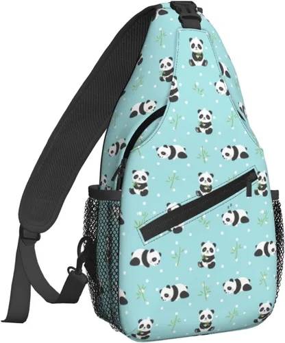Vista 27 de Famame Mochila bandolera para el pecho, bolsa de hombro, gimnasio, ciclismo, viajes, senderismo, mochila para hombres y mujeres.., MultiColor1