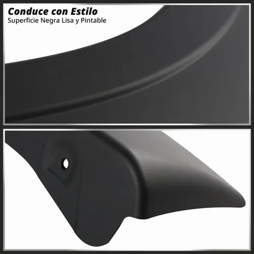 Vista 7 de Spec-D Tuning 4 guardabarros delanteros y traseros estilo fábrica compatibles con Chevy Silverado 1500 LT LTZ WT LS Fleetside 78.7" 97.6" 2007-2013