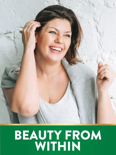 Vista 4 de Gomitas para el cabello, piel y uñas, 80 unidades, 2500 mcg de biotina, vegano, sin OMG, suplemento sin gluten, vitamina para mujeres y hombres, por