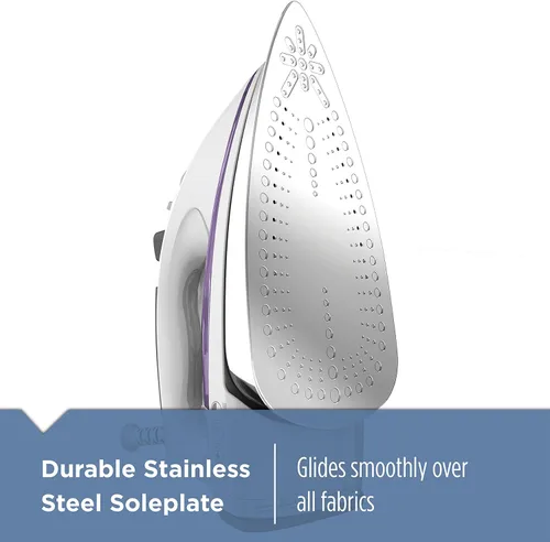 Vista 9 de BLACK+DECKER Plancha de vapor profesional con suela de acero inoxidable