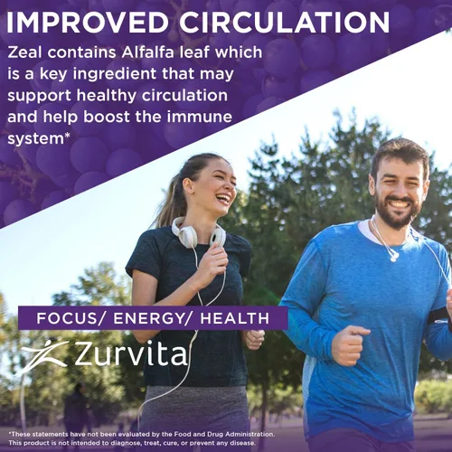 Vista 5 de Zurvita - Zeal for Life - Sabor a uva audaz - Suplemento nutricional diario para vitalidad, inmunidad y bienestar general - Bolsa de bienestar