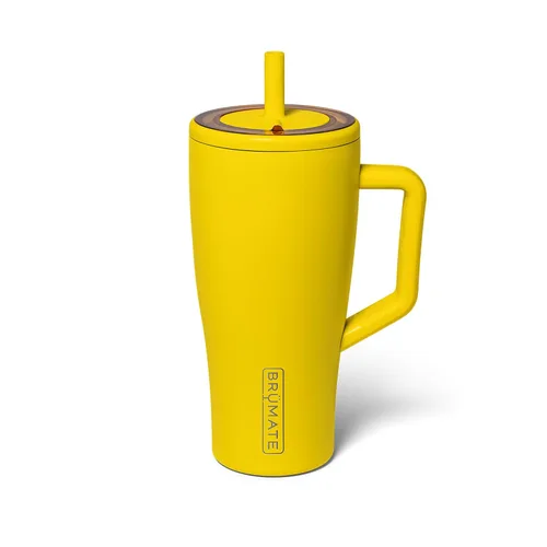 Vista 42 de BrüMate Era Vaso Térmico de 20 oz con Asa y Pajilla Vaso Térmico Aislante 100% A Prueba de Fugas con Tapa y Pajilla Hecho de Acero Inoxidable