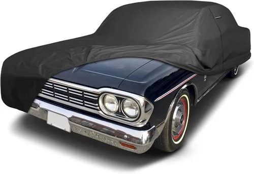 Vista 54 de iCarCover Funda de automóvil personalizada de alta calidad para AMC Ambassador 1965-1973, resistente, impermeable, para todo tipo de clima, lluvia