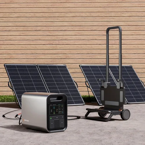 Vista 8 de Enphase IQ PowerPack 1500 Wh + 200W Nuevo kit de panel solar Generador solar certificado UL 9540A Corte de energía de respaldo para el hogar