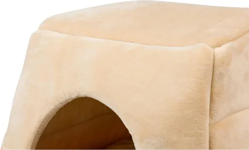 Vista 7 de Camas para gatos y perros pequeños Armarkat, en forma de cueva, a prueba de agua y base antideslizante