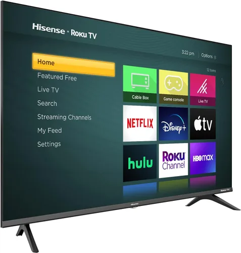 Vista 3 de Hisense Serie H4 32H4G - LED Roku Smart TV de 32 pulgadas con compatibilidad con Asistente de Google y Alexa 32