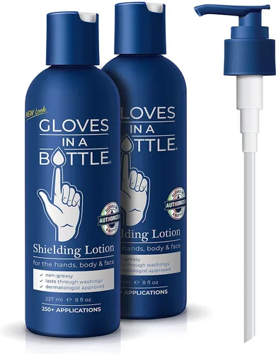 Vista 10 de Gloves in a Bottle Loción protectora para piel seca con picazón, (1 galón)