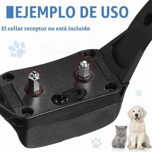 Vista 4 de 12 piezas de repuesto de puntos de contacto adicionales para collares de entrenamiento de perros, puntas de repuesto para collar de choque