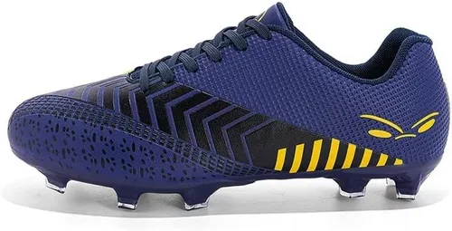 Vista 3 de TOLLN Zapatos de fútbol atléticos para hombre, tacos de fútbol para exteriores