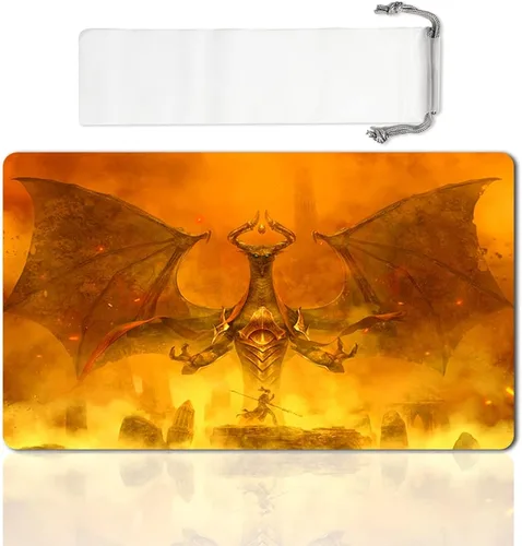 Vista 25 de Juego de mesa MTG Playmat Games Tamaño 60X35 cm CCG Compatible para MTG CCG RPG Juego de cartas coleccionables (Ajani Steadfast)