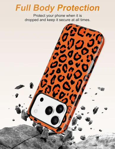 Vista 355 de Jusy Funda compatible con MagSafe con estampado de caparazón de tortuga marrón para iPhone 7/8/SE, cubierta protectora de TPU suave magnética