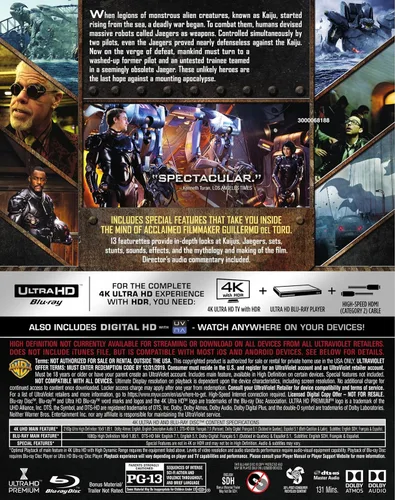 Vista 2 de Pacific Rim (4K Ultra HD BD)