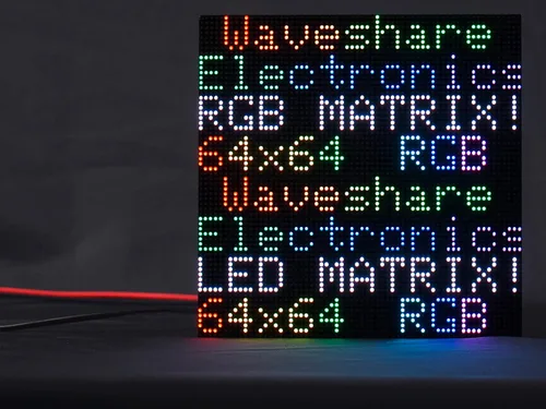 Vista 11 de 64x32 Panel de Matriz LED de Color Completo 2048 RGB de 2.5mm de Paso P2.5, Pantalla de Texto/Imagen Colorida/Animación de Brillo Ajustable Diseño