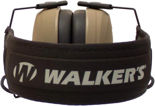Vista 4 de Walker's Razor Slim - Protector auditivo electrónico para tiro (amplificación y supresión de sonido) con estuche protector