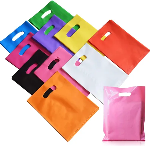 Vista 10 de 100 PCS Bolsas de Regalo Pequeñas Amarillas, Bolsas de Mercancía de 6"x8" para Pequeñas Empresas, Bolsas de Golosinas Bolsas de Favor de Fiesta