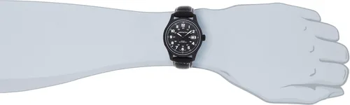 Vista 5 de Hamilton HML-70575733 reloj de pulsera kaki con cuadrante negro para hombre