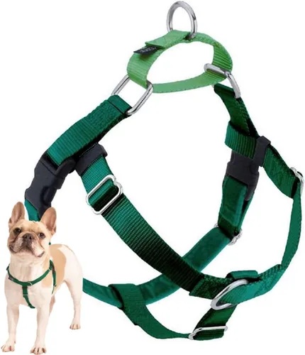 Vista 30 de 2 Hounds Design Freedom - Arnés para perro sin tirones, arnés ajustable, fácil de caminar y control cómodo, se adapta a perros pequeños, medianos