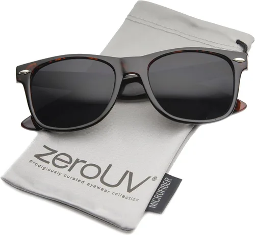 Vista 2 de Gafas clásicas de los años 80, retro, con borde de cuerno grande