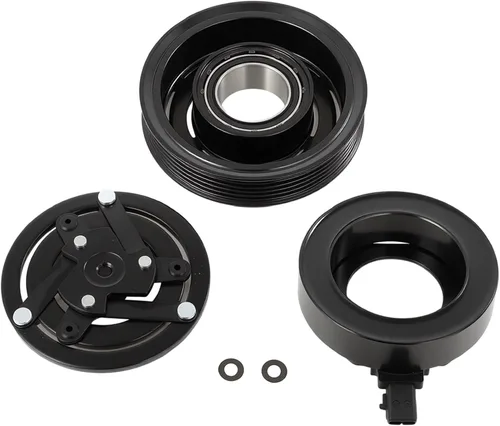 Vista 22 de cciyu Embrague del compresor del aire acondicionado para Ford Focus 2.0L 2000-2002 Asamblea de compresores de reparación de automóviles 57162 58162