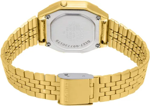 Vista 4 de Casio LA-680WGA-9B - Reloj con movimiento de cuarzo para mujer color dorado dorado UINICA moda Oro Moda