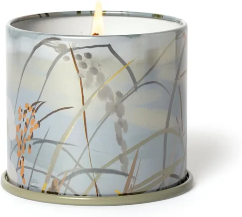 Vista 7 de Illume Beautifully Done Essentials Fresh Sea Salt Lata de tocador con aroma a vela