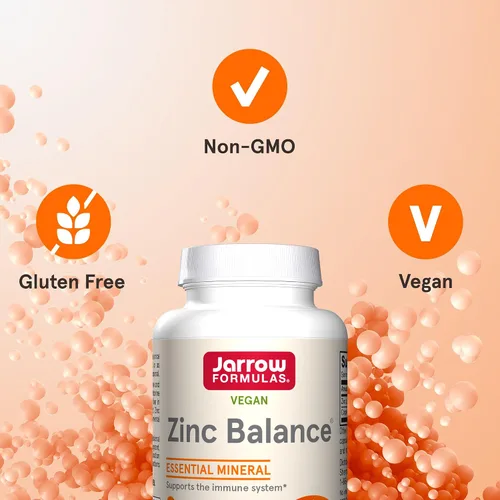 Vista 12 de Balance de zinc Jarrow Formulas, refuerza el sistema inmunológico y proporciona protección antioxidante, 100 cápsulas