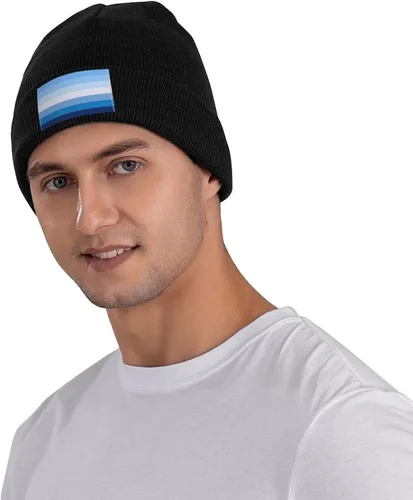 Vista 4 de Bandera del orgullo para hombres gay LGBTQ gruesa, cálida, de alta elasticidad, de lana, estilo africano con elegante estampado de personalidad