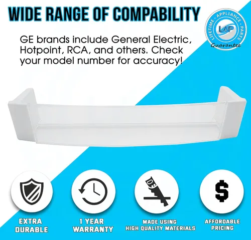 Vista 4 de Estante de puerta mejorado para electrodomésticos WR71X25602 compatible con refrigerador GE