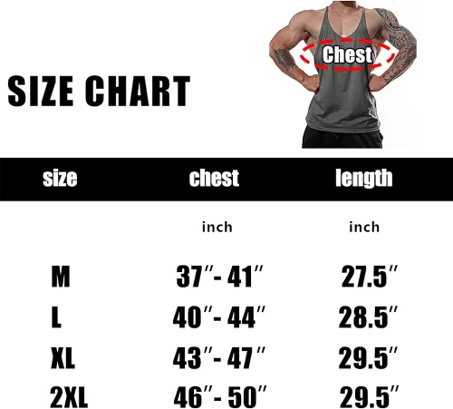Vista 5 de Camisetas sin mangas para culturismo para hombre, gimnasio, entrenamiento, fitness y músculo